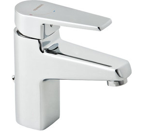 Single lever wash-basin mixer cold start Chromed Kelogic
